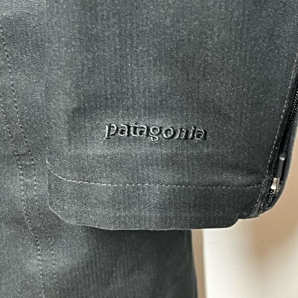 PATAGONIA TRES 3-IN-1 PARKA BLACK OUTER SHELL WOMEN Sz L - Picture 8 of 8